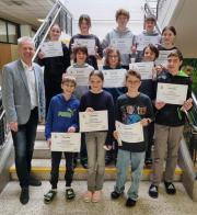 Siegerinnen und Sieger der jeweiligen Jahrgänge!